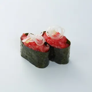 生本まぐろねぎとろ軍艦