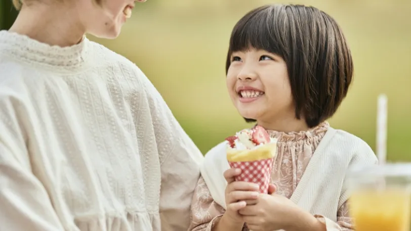 食事を楽しむ