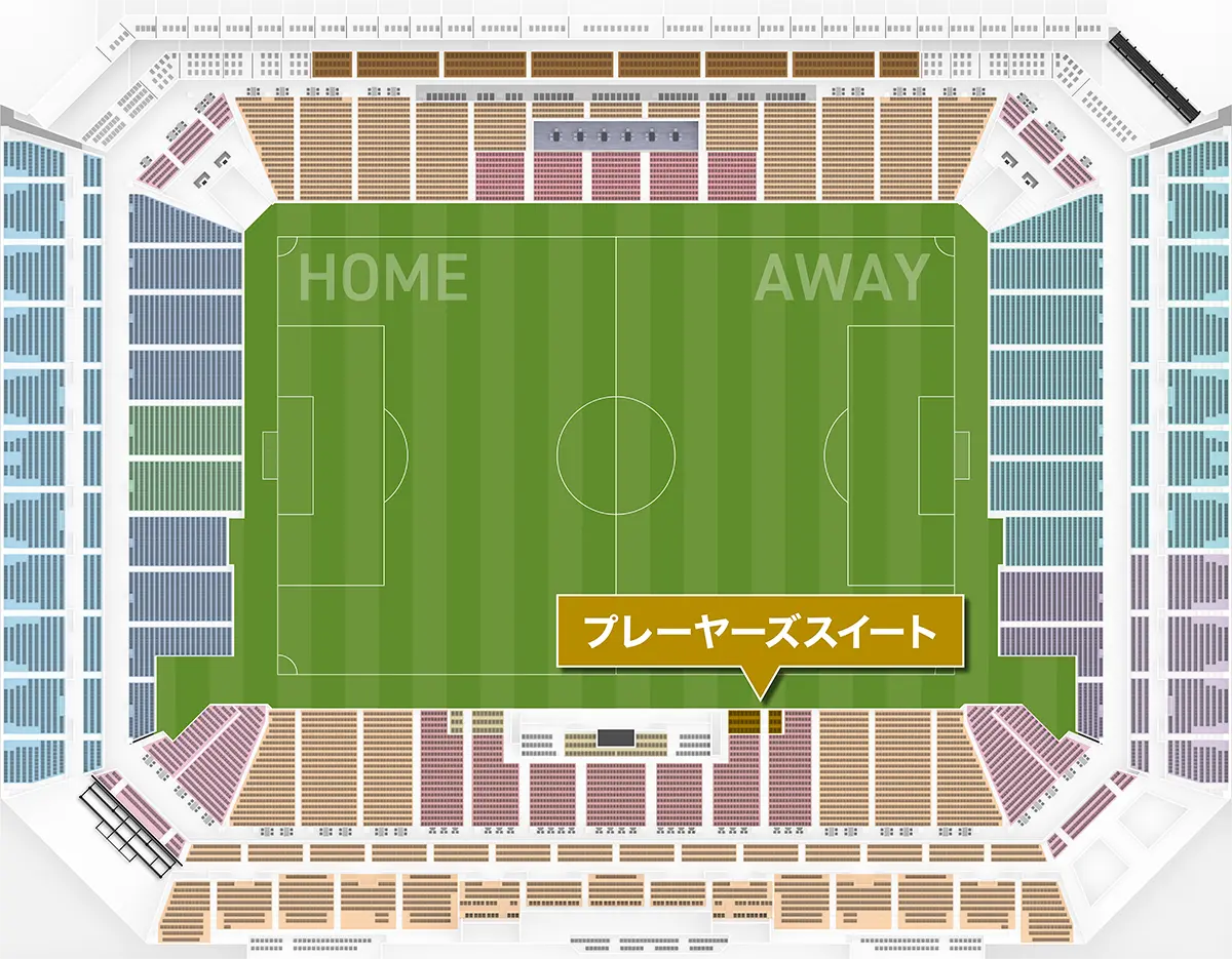 座席の場所