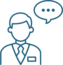 多言語対応スタッフ