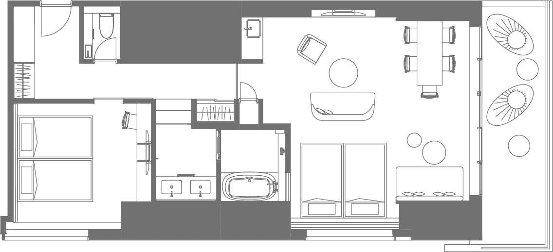 グランドデラックスシティビューファミリールーム（ヴィヴィくん） 【公式】長崎スタジアムシティ