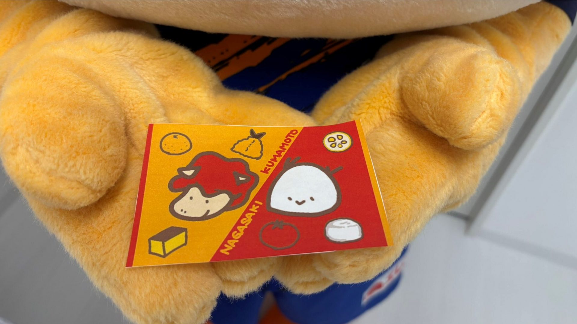 アウェイ飯はヴィヴィくんのメッセージカード付き🐥✨